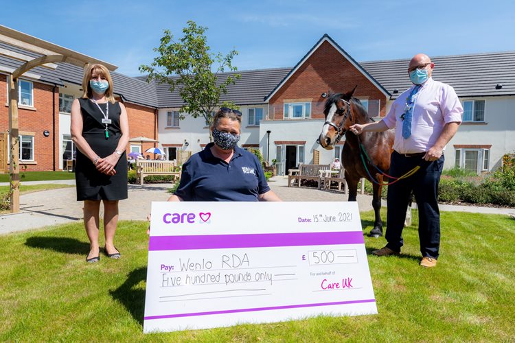 Three cheers for Loughborough resident crowned ‘local hero’ by care home